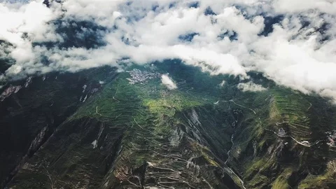 The path in the mountains. Stock Footage 120278386