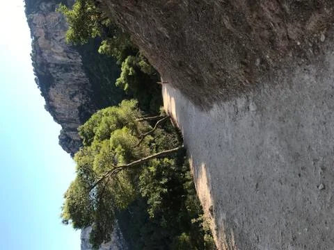 Path in the mountains Stock Photos
