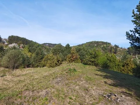 Path in the mountains Fotos de archivo