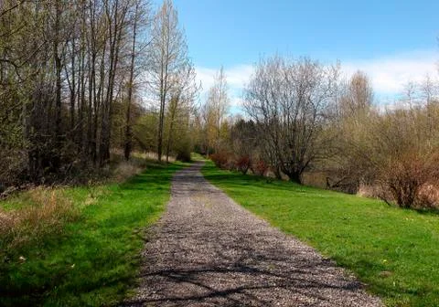 A path in the park Stock Photos
