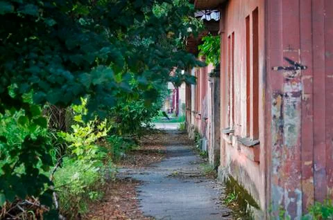 Path to the Past Stock Photos