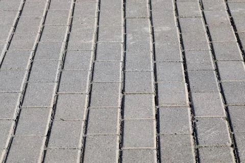 Path of paving curves Stock Photos