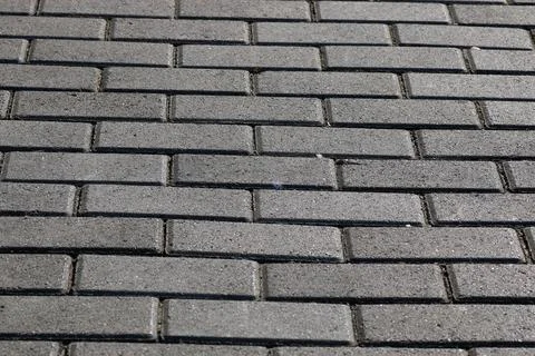 Path of paving curves Stock Photos