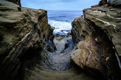 Path to the sea Stock Photos