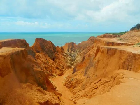 Path to the sea Stock Photos