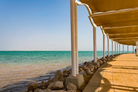 Path to the sea under a canopy of the Stock Photos
