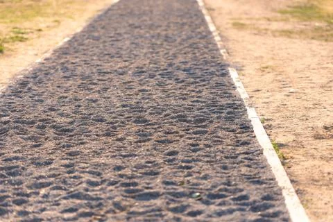 A path of small stones Stock Photos