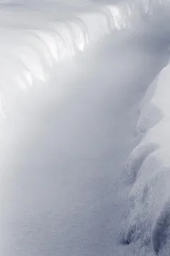 Path in the snow Stock Photos