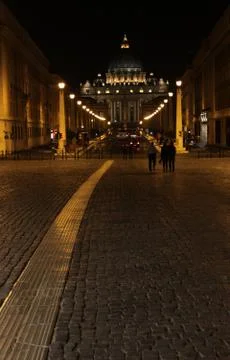 Path to St. Peter's Stock Photos