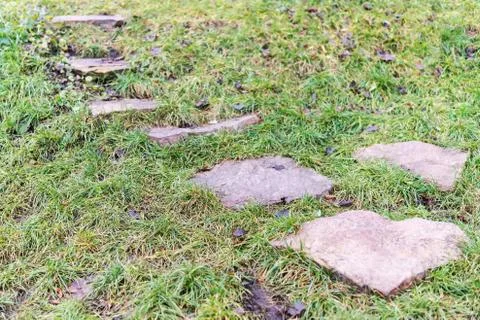 Path of stones Stock Photos