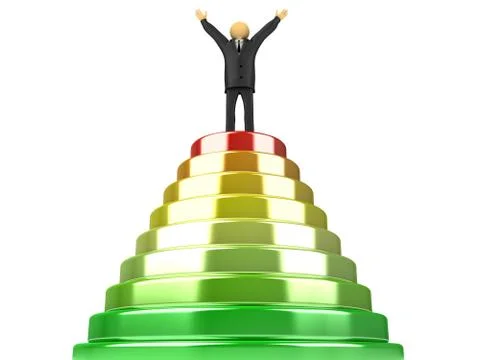 Path To Success Illustrazione stock