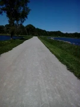 Path in summer Stock Photos