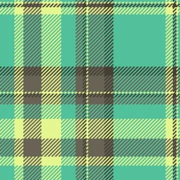 Path texture seamless vector, scarf tartan pattern background. Hunter check.. Illustrazione stock