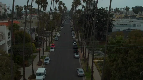 Path Through City Buildings Stock Footage 104012192