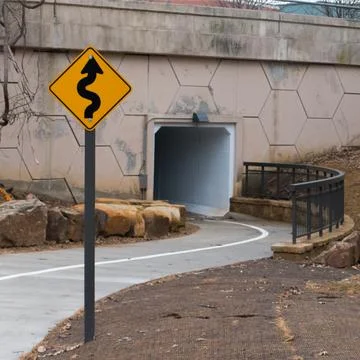 Path to tunnel Stock Photos