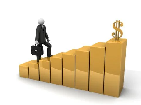 Path to wealth Stock Photos