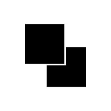 Pathfinder icon vector Stock Illustration