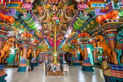 Pathirakali Amman Temple, Trincomalee Stock Photos