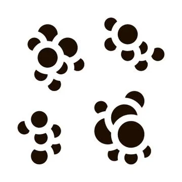 Pathogen Bacterium Vector Sign Icon Stock Illustration