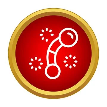 Pathogen microorganism spreading infection icon concept Stock Illustration