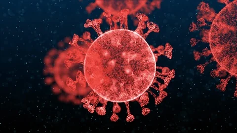 Pathogen viruses, concept of pandemic, virology, coronavirus, sars, epidemic Stock Footage 126531318