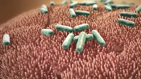 Pathogenic Bacteria Stock Illustration