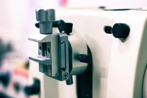 A pathological tissue grossing section thin slice making microtome for hitopa Stock Photos
