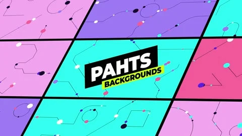 Paths Backgrounds 库存 After Effects