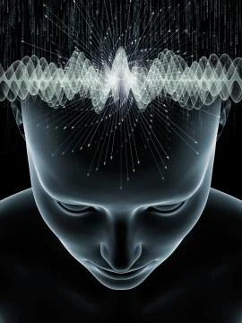 Paths of Human Mind Stock Illustration