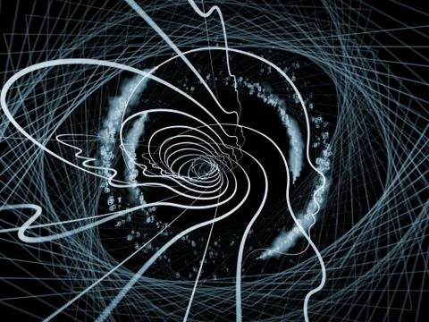 Paths of Intelligent Design Stock Illustration