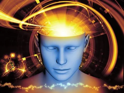 Paths of the Mind Stock Illustration