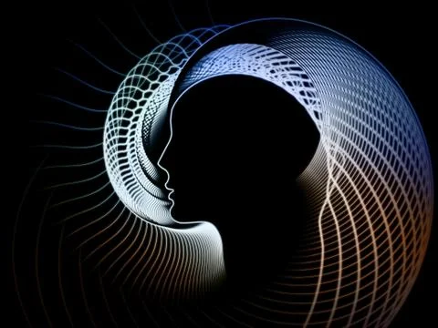 Paths of Soul Geometry Stock Illustration