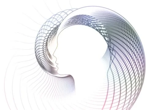 Paths of Soul Geometry Stock Illustration