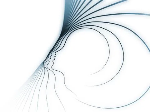 Paths of Soul Geometry Stock Illustration