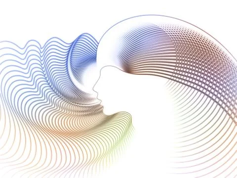 Paths of Soul Geometry Illustrazione stock