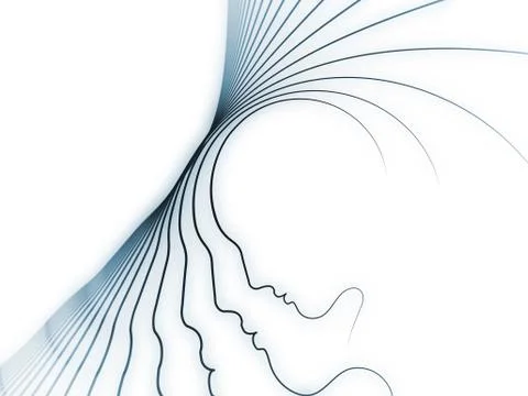 Paths of Soul Geometry Illustrazione stock