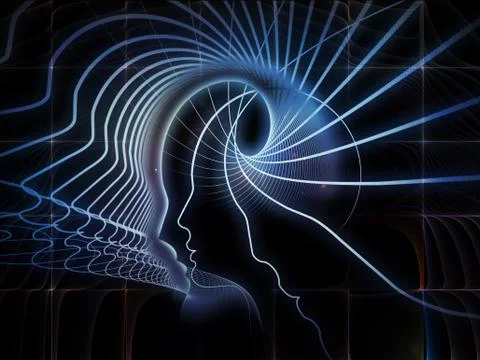Paths of Soul Geometry Stock Illustration