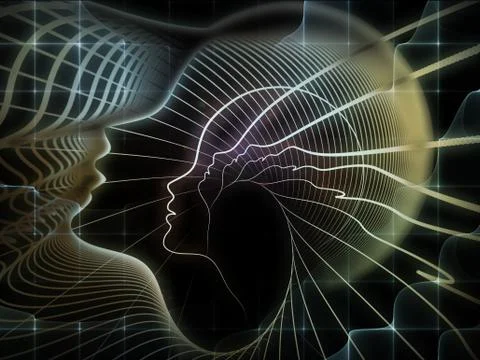 Paths of Soul Geometry 스톡 일러스트