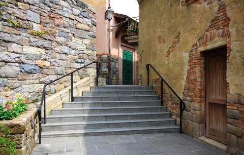 Pathway at ancient city Stock Photos