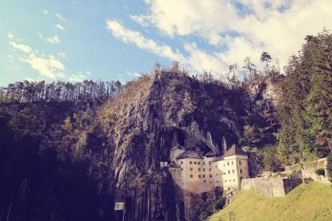Pathway to a castle Stock Photos