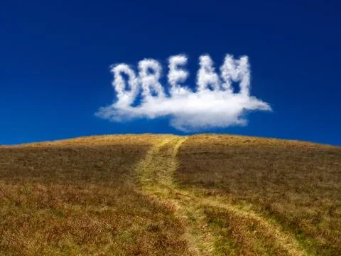 Pathway to a dream Stock Photos