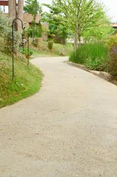 Pathway in the garden 写真素材