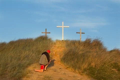 Pathway to salvation Stock Photos