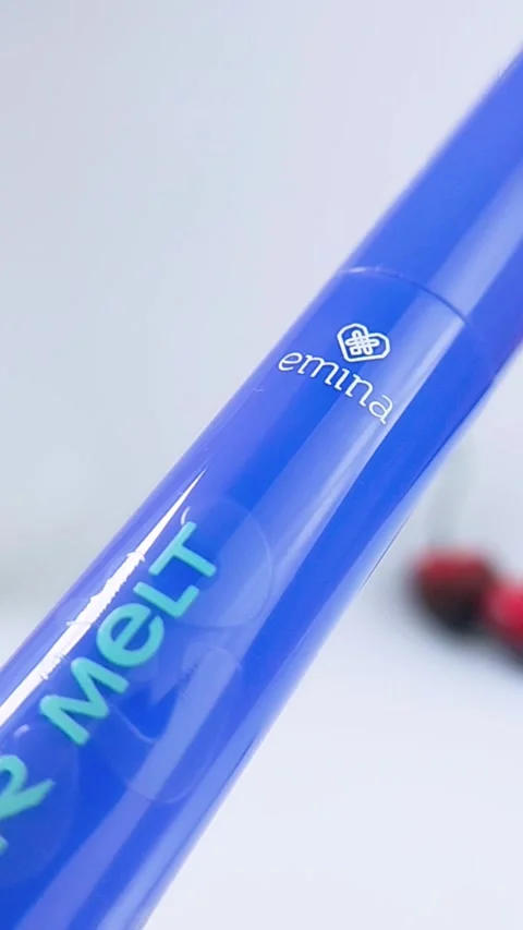 Pati, Indonesia, September 2026 - Front view of Emina lipstick beauty produ.. Stock Footage 345502019