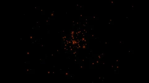 Paticular background effect.Particles abstract light motion titles backgrou.. Video stock 265396059