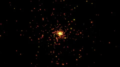 Paticular background effect.Particles abstract light motion titles backgrou.. Stock Footage 265396083