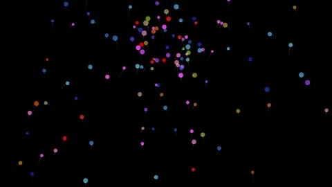 Paticular background effect.Particles abstract light motion titles backgrou.. Stock Footage 265396095