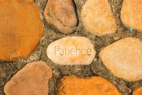 Patience stone Stock Photos