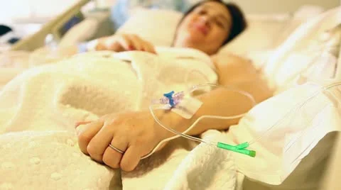 Patient on bed 1 Stock Footage 21958498