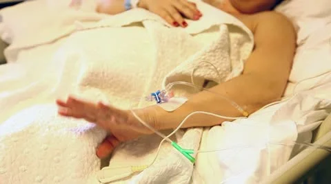 Patient on bed 3 Stock Footage 21958299